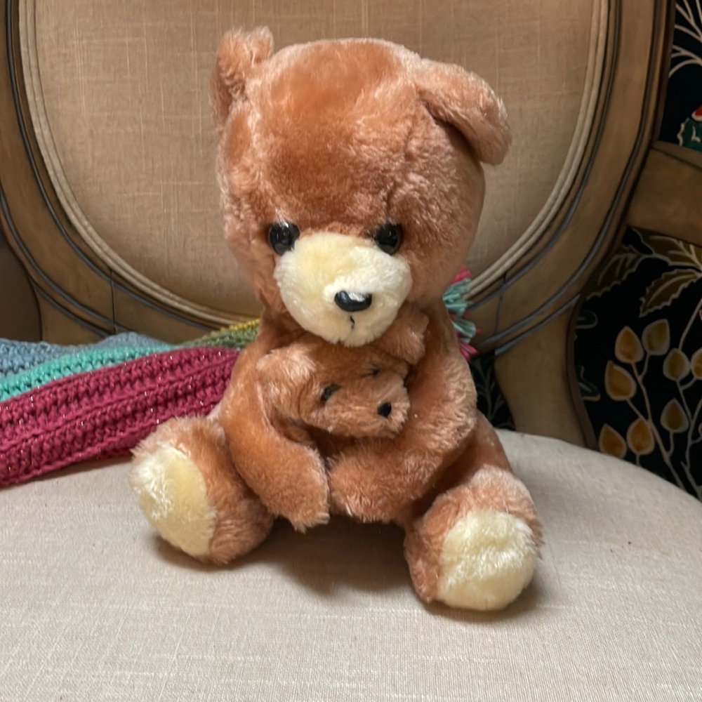 RARE R. Dakin & Co. mama and baby bear set